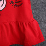 Minnie Mouse Dress Baby Girl Minnie DressKid Kitty Cat Party Dresses Summer Dress Vestido Minnie Robe Fille Enfant 6M-5Y