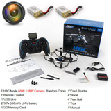 Minitudou RC Helicopters Flying Saucer Toy Hand Controlled 2.4G 4CH RC Quadcopter RTF Remote Control Drone With Camera HD