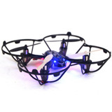 Minitudou RC Helicopters Flying Saucer Toy Hand Controlled 2.4G 4CH RC Quadcopter RTF Remote Control Drone With Camera HD