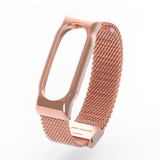 Metal Strap for Xiaomi Mi Band 2 Screwless Stainless Steel Bracelet for MiBand 2 Smart Band Replace Accessories For Mi Band 2