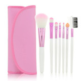 Metal Makeup Brushes Set Cosmetic Face Foundation Power Eyeshadow Blush Lip Plating Make-Up Blending Brush