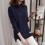 2017 New women Oversized Sweater Female Knitted Cashmere sweaters And Pullovers Long Sleeve loose Pull Femme Winter Pullover