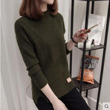 2017 New women Oversized Sweater Female Knitted Cashmere sweaters And Pullovers Long Sleeve loose Pull Femme Winter Pullover