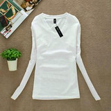 2017 New Women Fashion Clothing Tops Ladies Spring Blouses Casual Long Sleeve Bottoming Shirts Roupas Blusas Femininas W00271