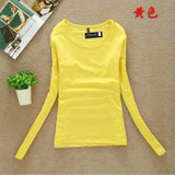 2017 New Women Fashion Clothing Tops Ladies Spring Blouses Casual Long Sleeve Bottoming Shirts Roupas Blusas Femininas W00271