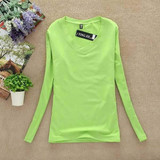 2017 New Women Fashion Clothing Tops Ladies Spring Blouses Casual Long Sleeve Bottoming Shirts Roupas Blusas Femininas W00271