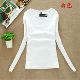 2017 New Women Fashion Clothing Tops Ladies Spring Blouses Casual Long Sleeve Bottoming Shirts Roupas Blusas Femininas W00271