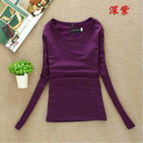 2017 New Women Fashion Clothing Tops Ladies Spring Blouses Casual Long Sleeve Bottoming Shirts Roupas Blusas Femininas W00271
