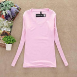 2017 New Women Fashion Clothing Tops Ladies Spring Blouses Casual Long Sleeve Bottoming Shirts Roupas Blusas Femininas W00271
