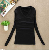 2017 New Women Fashion Clothing Tops Ladies Spring Blouses Casual Long Sleeve Bottoming Shirts Roupas Blusas Femininas W00271