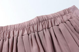 2017 New Women Fashion Chiffon Skirt Pants Summer Style High Waist Flare Wide Leg pants Ladies Elegant Office Palazzo Trousers