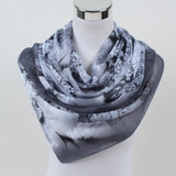 2017 New Women Chiffon Silk Scarfs Fashion Spring Square polyester Scarves Print flowers Shawl Summer Shawls And Hijabs 052