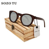 2017 New Tom Fashion Brand Designer Round  Women Sunglasses Wooden Gradient Points Sun Glasses Big Oculos feminino de sol TF