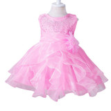 2017 New Toddler Girl Dress Christmas Costumes Baby Girls Princess Dresses 1 Year Birthday tutu Kids Party Dresses For Girls