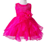 2017 New Toddler Girl Dress Christmas Costumes Baby Girls Princess Dresses 1 Year Birthday tutu Kids Party Dresses For Girls