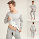 2017 New Thermal Underwear Men's Long Johns Men Autumn Winter Underwear Men Underwear Ssets Warm Plus Size M-XXL
