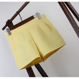 2017 New Summer Women Shorts Candy Color High Waist Shorts Slim Hot Loose Casual Solid Shorts  2XL JH805646