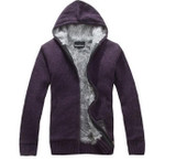 Free Shipping Men's clothing knitted outerwear male thickening hood sweater outerwear Men liner cardigan sweater male