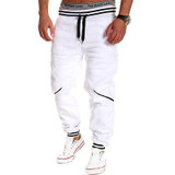 Free Shipping Jogger Pants Outdoors Joggers Men 2016 New Fashion Letter Print Harem Pants Sweat Pants Men Casual Trousers