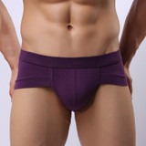 Free shipping individually wrapped underwear The new men's underwear Breathable bamboo fiber cotton briefs