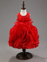 Free shipping High quality Flower girl dresses for weddings Elegant Girl Performances Dress Princess Kids Dress JLFS005