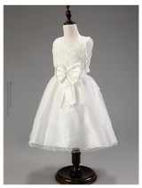 Free shipping High quality In stock sizes Flower girl dresses for weddings Elegant Girl Performances Dress Princess Kids Dress