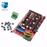 Free shipping !! 10PCS RAMPS 1.4 3D printer control panel printer Control Reprap MendelPrusa
