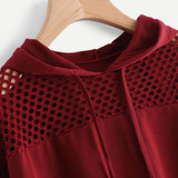 Free Ostrich Sweatshirt Hoodies Women Long Sleeve Hollow Out Sudadera Mujer Oversize Hoodie Sweatshirt Women Harajuku Hooded No8