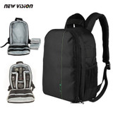 Camera Backpack DSLR SLR Camera Bag Camera Case Waterproof Bag, Multi-functional Digital DSLR Camera Video Bag