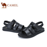 Camel men's shoes 2017 summer new leather toe beach sandals daily leisure breathable sandals A722287892