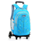 Brand Kids Travel Trolley Backpack On wheels Girl's Trolley School bags Children's Travel luggage Rolling Bag School Backpacks