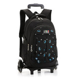 Brand Kids Travel Trolley Backpack On wheels Girl's Trolley School bags Children's Travel luggage Rolling Bag School Backpacks