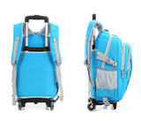 Brand Kids Travel Trolley Backpack On wheels Girl's Trolley School bags Children's Travel luggage Rolling Bag School Backpacks