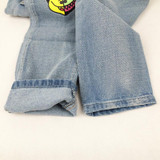 Brand kids boys girls jeans pants spring autumn soft children girl baby elastic waist cartoon cotton denim jeans for boys girls Brand kids boys girls jeans pants spring autumn soft children girl baby elastic waist cartoon cotton denim jeans for boys girls