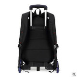 Brand Kids Rolling Bags School Backpacks Children Trolley Backpack On wheels Boy's Trolley School bag Kids luggage Mochilas Bag