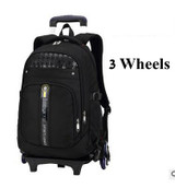 Brand Kids Rolling Bags School Backpacks Children Trolley Backpack On wheels Boy's Trolley School bag Kids luggage Mochilas Bag