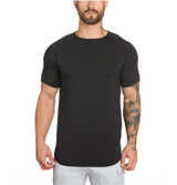 Brand gyms clothing fitness t shirt men fashion extend hip hop summer short sleeve t-shirt cotton bodybuilding muscle engineers
