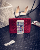 Brand Fashion Woman Bag Promotional Ladies luxury Velour Handbag Chain Messenger Shoulder Bag Ladies Plaid Women Crossbody Bag
