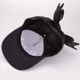 Brand Embroidery Paris Baseball Cap Women Fashion Bow Snapback Hats For Women Bone Casquette Gorras Sun Hat 2017 Summer