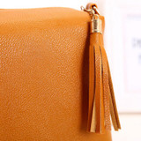 Brand designer women bag soft leather fringe crossbody bag shoulder women messenger bags candy color