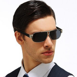Brand design Polarized Sunglasses Men's Leisure UV400 Glasses Classic Design Goggles oculos Male Cool Eyewear Accessories 8516