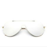Brand Design Grade Aviator Sunglasses Women Men Mirror Sunglasses Vintage Sun Glasses For Women Female Male Ladies Sunglass 2017