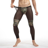 Brand Cockcon Men Long Johns Cotton Thermal Underwear Mens Leggings Sexy Warm Underpants