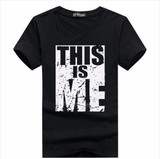 Brand Clothing Men T-shirt Swag T-Shirt Men 95% Cotton Print Men T shirt Homme Fitness Camisetas Hip Hop tshirt Men