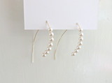 Pearl Hoop Earrings