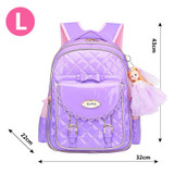 New Children School Bags Fashion School Backpacks High Quality Nylon PU Children Backpack Child Book Bag Free Shipping LOVE7