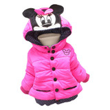 New children outerwear cotton winter Hooded coats Winter Jacket Kids Coat children's winter Girls clothing Thick Down &amp; Parkas