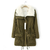New Autumn Winter Jacket Coat Women Parka Woman Clothes Solid Long Jacket Slim Plus Size Women's Winter Jackets And Coats 2016