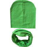 New Autumn Winter Baby Boys Girls Hat Scarf Set Solid Knitted Cotton Hats for Children Girls Gorro Candy Color Knitted Baby Caps