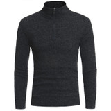 New Autumn Men Sweater Brand Fashion Casual Knitwear Cashmere Turtleneck Slim Black Male Dress Pullover Mens Christmas Sweaters